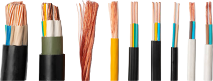 Blandad kabel koppar